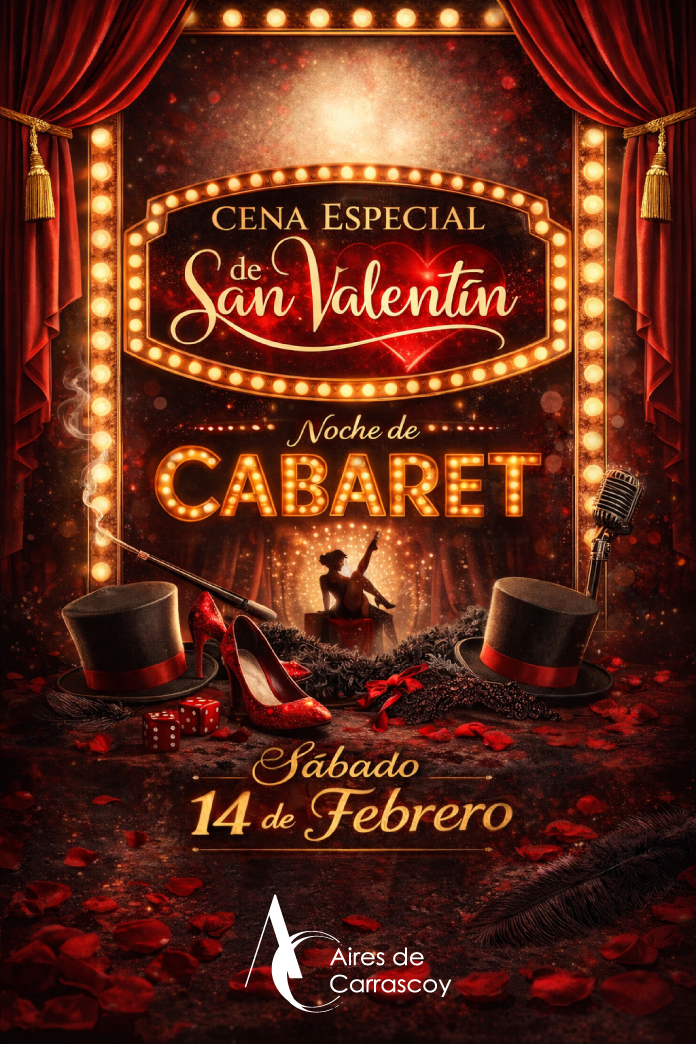 SAN VALENTÍN 2026 - ESPECIAL CABARET (Por comensal) - Imagen 2